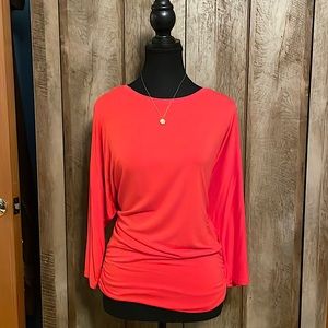Ny&Co Sunset Orange top. Size Small. Perfect for work, only worn once!